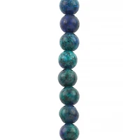 Chrysocolla Round Beads, 6mm by Bead Landing™