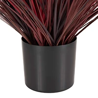 3ft. Potted Red Foliage Artificial Plant
