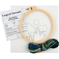6" Mountains Punch Needle Kit by Loops & Threads®