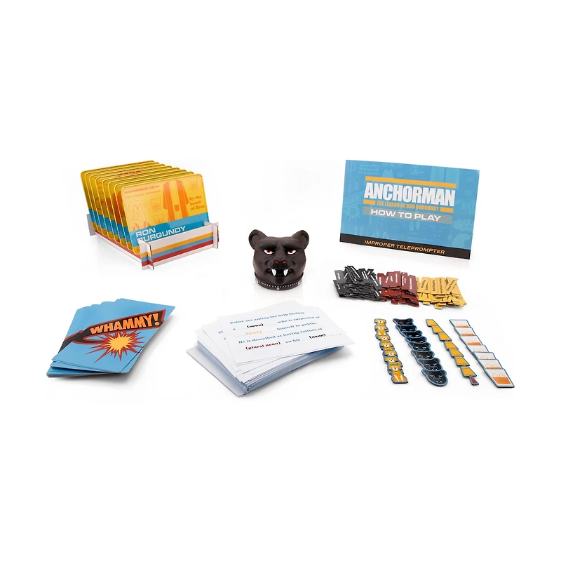 Anchorman: The Legend of Ron Burgundy Improper Teleprompter Game