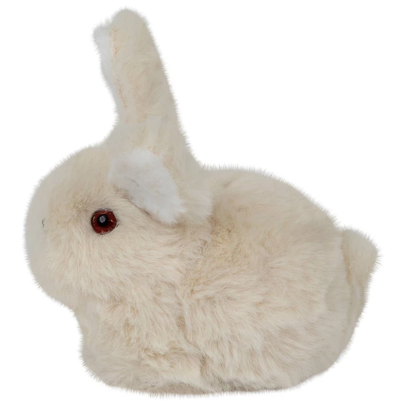 4.5" x 4.75" Plush Sitting Easter Bunny Rabbit Spring Figure