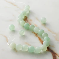 Green Matte Aventurine Round Beads, 7.5mm by Bead Landing™