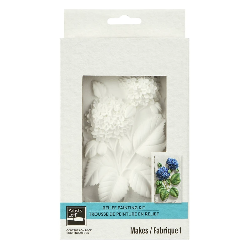Blue Hydrangea Relief Painting Kit by Artist's Loft®