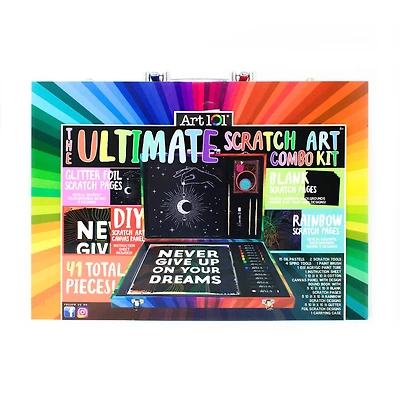 Art 101 Ultimate Scratch Art Combo Kit