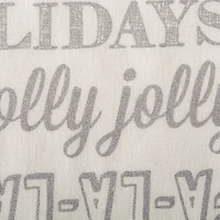 DII® Silver Christmas Collage Napkin Set, 6ct.