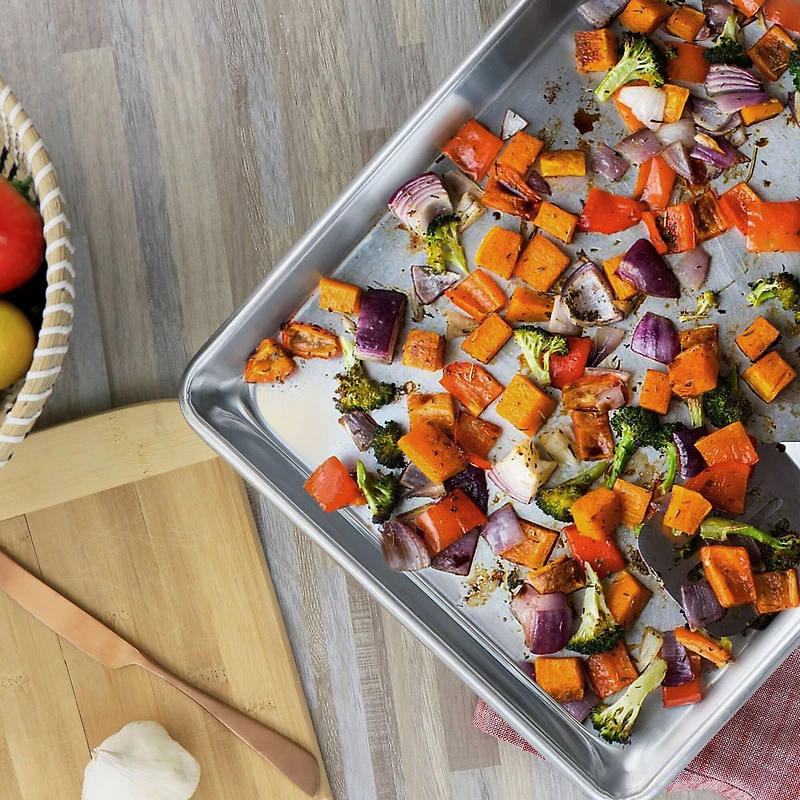 Martha Stewart 17.25'' Aluminum Roaster Pan