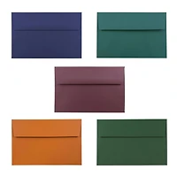 JAM Paper 6" x 9" Assorted Colors Premium Invitation Envelopes, 125ct.