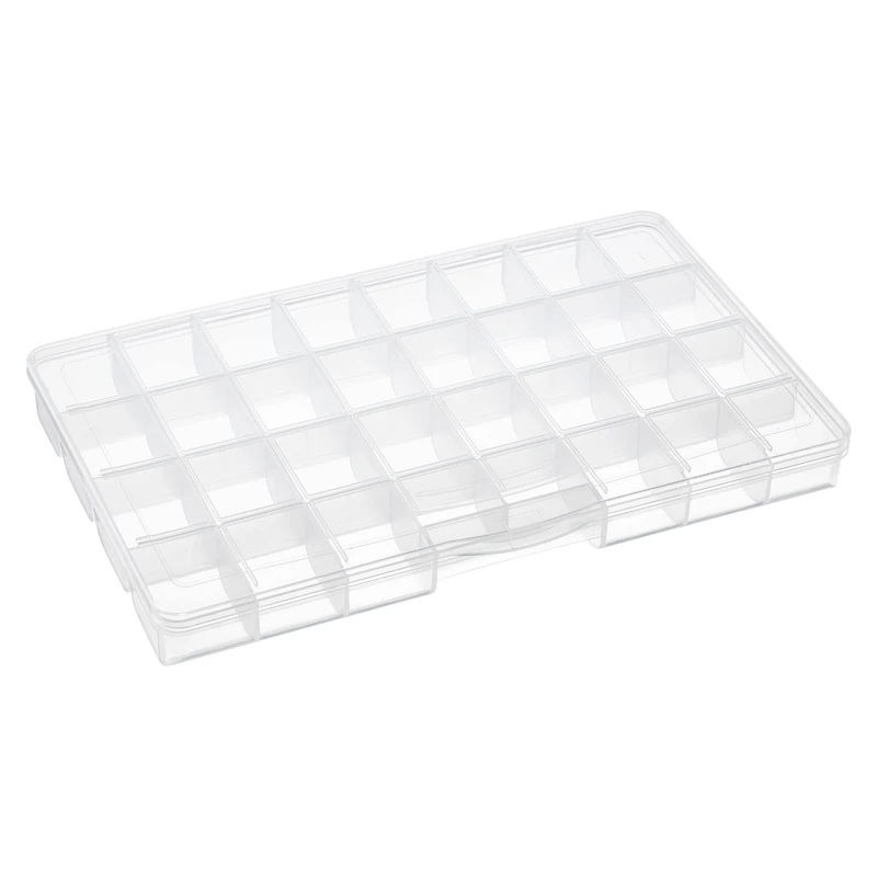 6 Pack: 13.7" No-Spill Craft Storage Organizer by Bead Landing™
