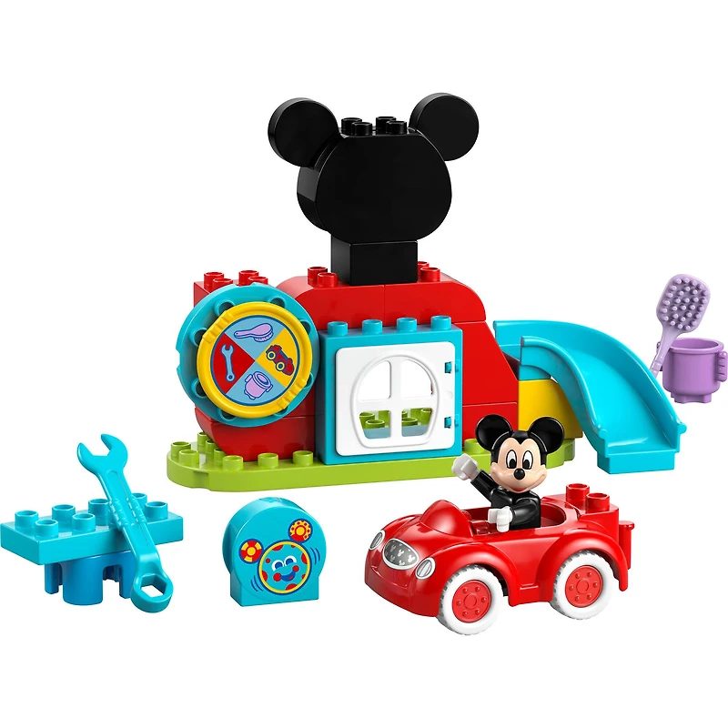 LEGO® DUPLO® Disney Mickey Mouse Clubhouse & Car Building Kit 10454