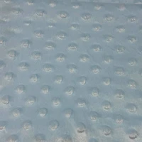 Feldman Blue Dot Soft Chenille Fabric