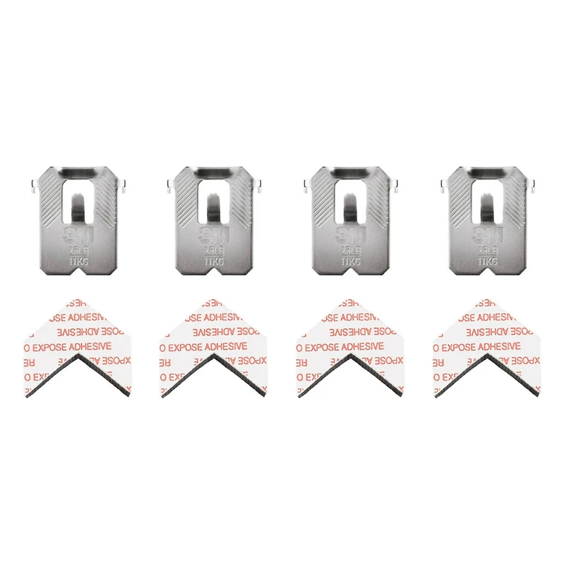 3M CLAW™ 25lb. Drywall Picture Hangers, 4ct.
