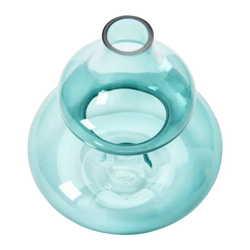 Hello Honey® 5" Blue Glass Vase