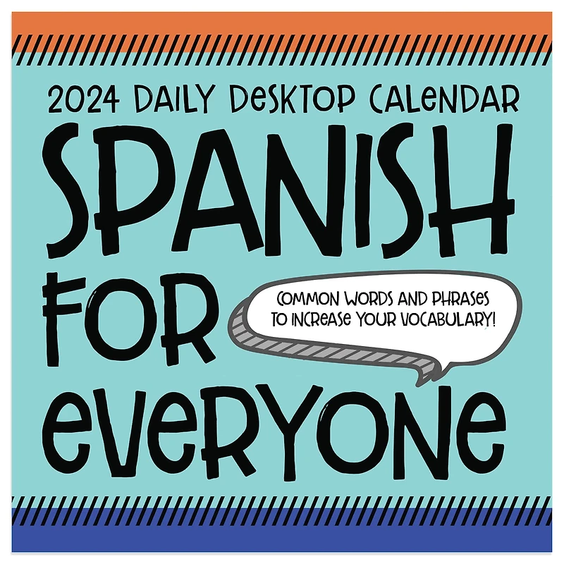 TF Publishing Spanish Words Daily Desktop Calendar