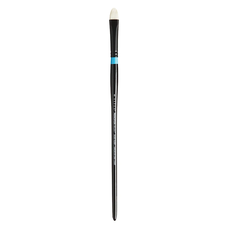 Princeton™ Aspen™ Synthetic Long Handle Short Filbert Brush