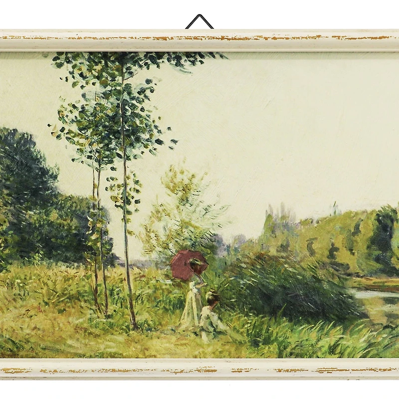 18.75" Day in the Countryside Wall Art in Weathered Frame by Ashland®