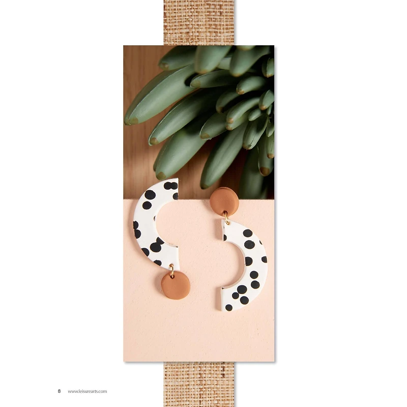 Leisure Arts® Clay Jewelry Book