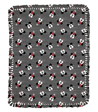 Disney® 48" Mickey & Minnie Love No Sew Fleece Throw Kit