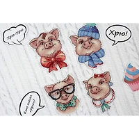 MP Studia Cute Piggies Cross Stitch Kit