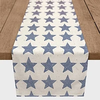 Gradient Stars Poly Twill Table Runner
