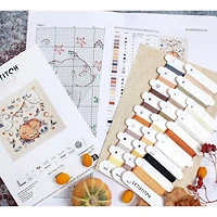 LetiStitch Boo To You Counted Cross Stitch Kit