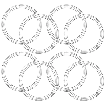 8 Pack: 24" Wire Wreath Frame by Ashland®