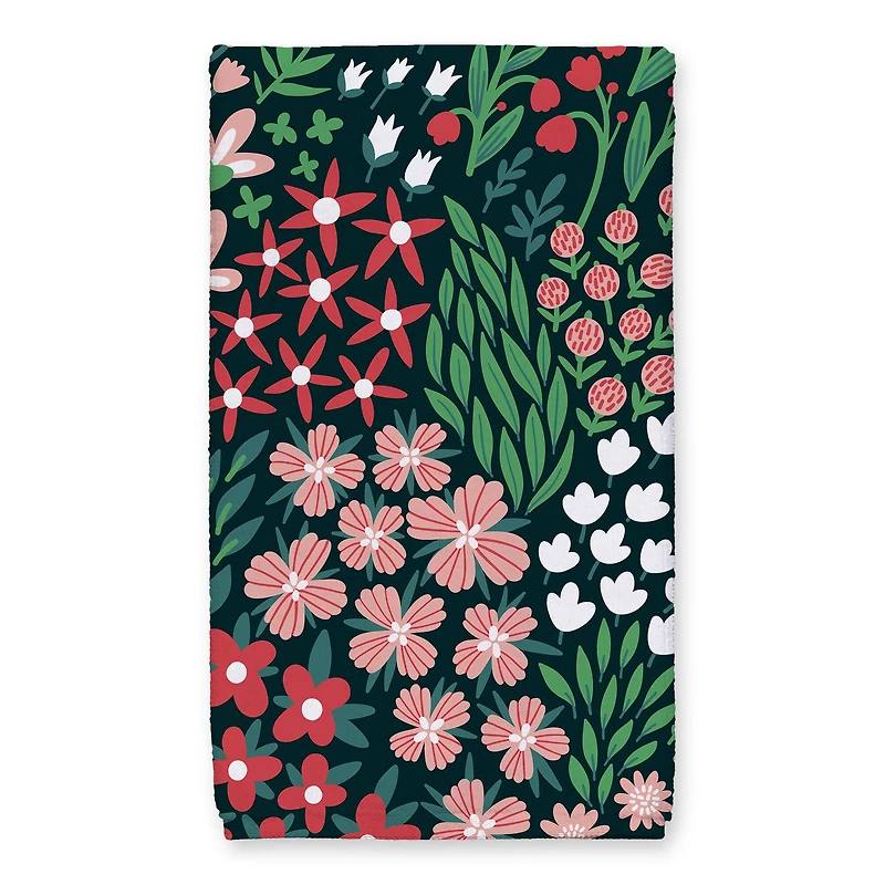 Floral Family Hand Towel Set