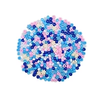Blue, White & Pink Snowflake Bead Mix by Creatology™