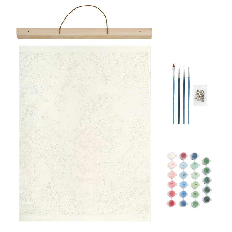 Pomegranates & Strawberries Paint-by-Number Kit by Artist's Loft®