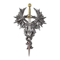 Dragon Dagger Wall Plaque