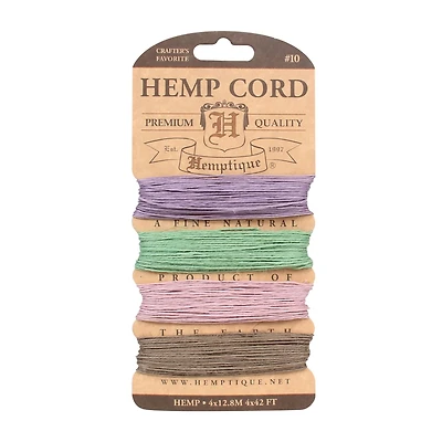 Hemptique® Vintage Hemp Cord Set, 10lb.