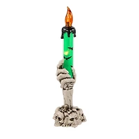 8" LED Skeleton Hand Halloween Candles, 3ct.