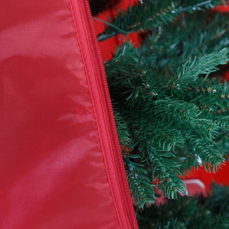 Honey Can Do 8ft. Red Upright Christmas Tree Storage Bag