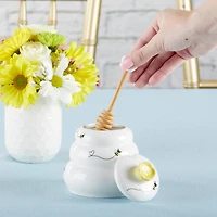 Kate Aspen® Sweet As Can Bee Ceramic Honey Pot