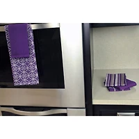 DII® Eggplant Dishtowel & Dishcloth Set
