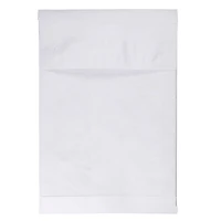 JAM Paper 9" x 12" x 2" White Tyvek Peel & Seal Closure Envelopes, 250ct.