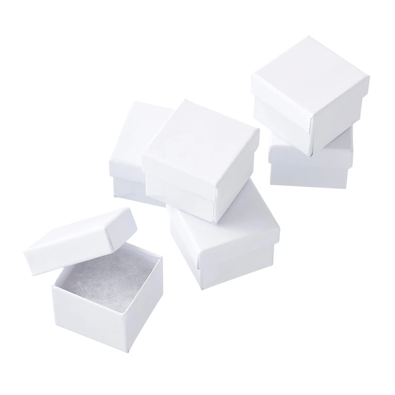 White Ring Boxes by Bead Landing™