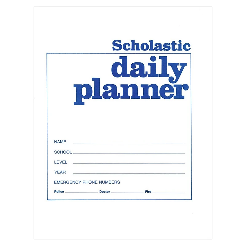 Scholastic Teacher Daily Planners, 3ct.
