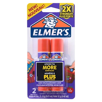 Elmer's® Extra Strength Glue Sticks, 2ct.