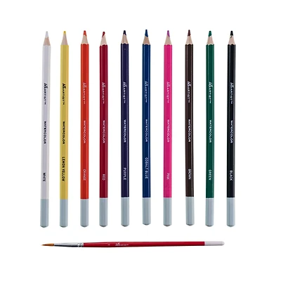 Hello, Artist!™ 11-Piece Watercolor Pencil Set
