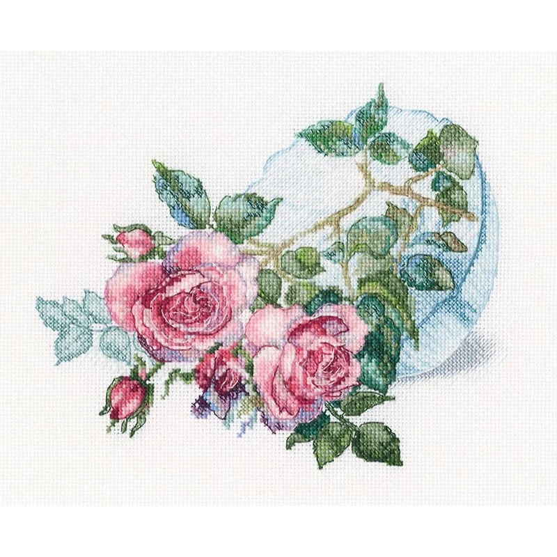 RTO Tender Flower Buds Cross Stitch Kit