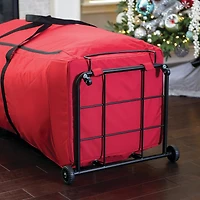 Santa's Bags 7-12ft. Artificial Christmas Tree Storage Bag with Wheels
