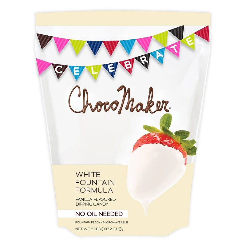 ChocoMaker® White Vanilla Fountain Formula Dipping Candy
