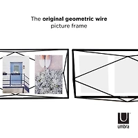 Umbra Black Prisma 3 Opening Picture Frame