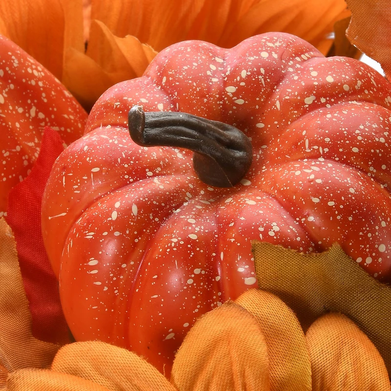 18" Harvest Hanging Basket with Ivy