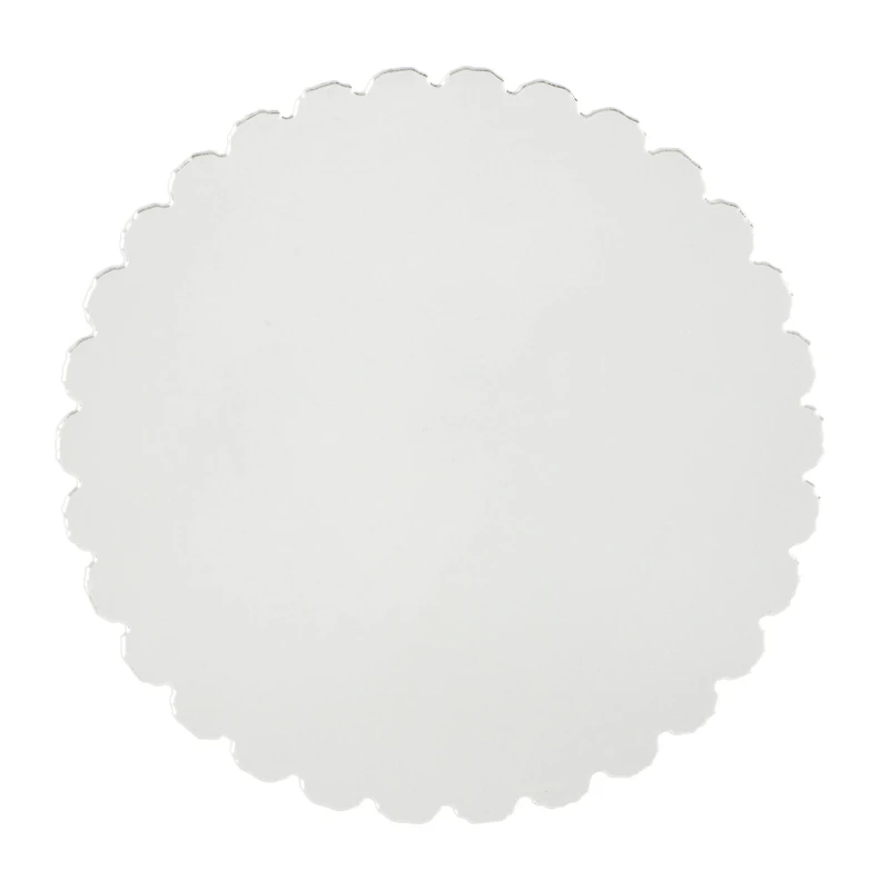 4" Scalloped Acrylic Blanks, 6ct. by Make Market®