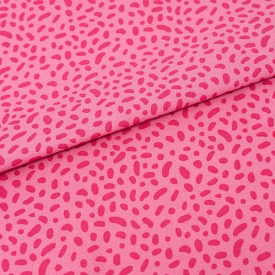 SINGER Tonal Spots Pink Cotton Fabric