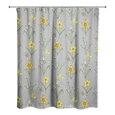 Spring Pattern Shower Curtain