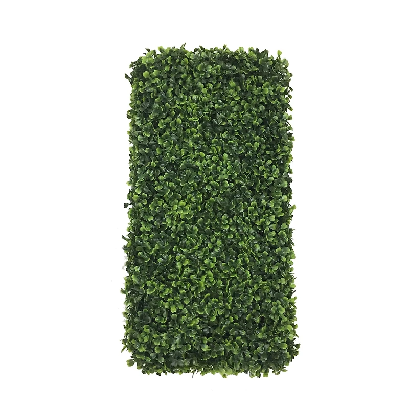 24" Artificial Green Boxwood Hedge