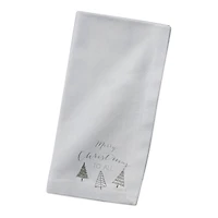 Merry Christmas to All 10" x 10" Cotton Twill Napkin