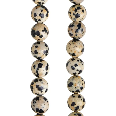 Dalmatian Jasper Round Beads, 8mm by Bead Landing™